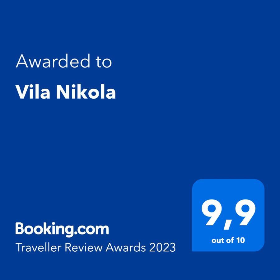 Vila Nikola Bratešići Exterior foto